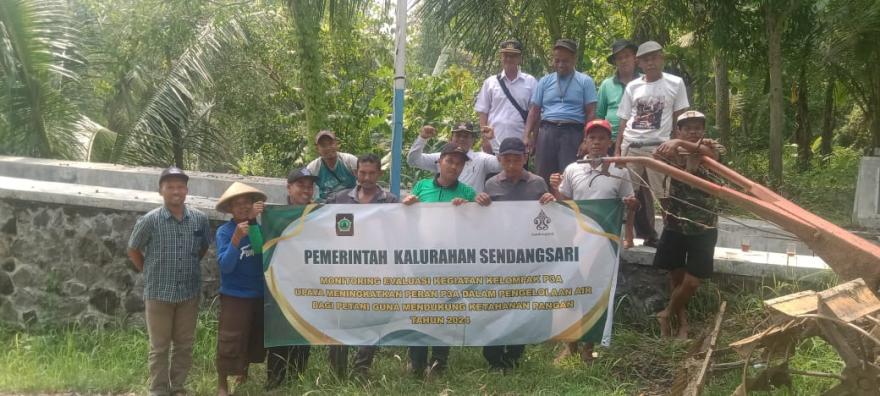 Pemerintah Kalurahan Sendangsari Lakukan Monitoring dan Evaluasi Pada Kelompok P3A 